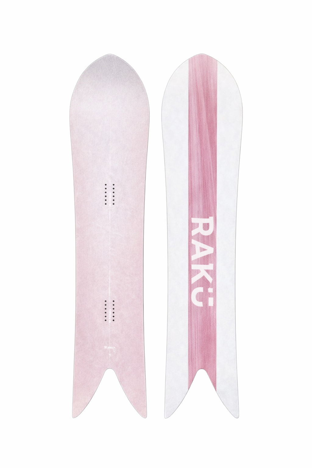 Сноуборд RAKU Swallowtail Light Pink