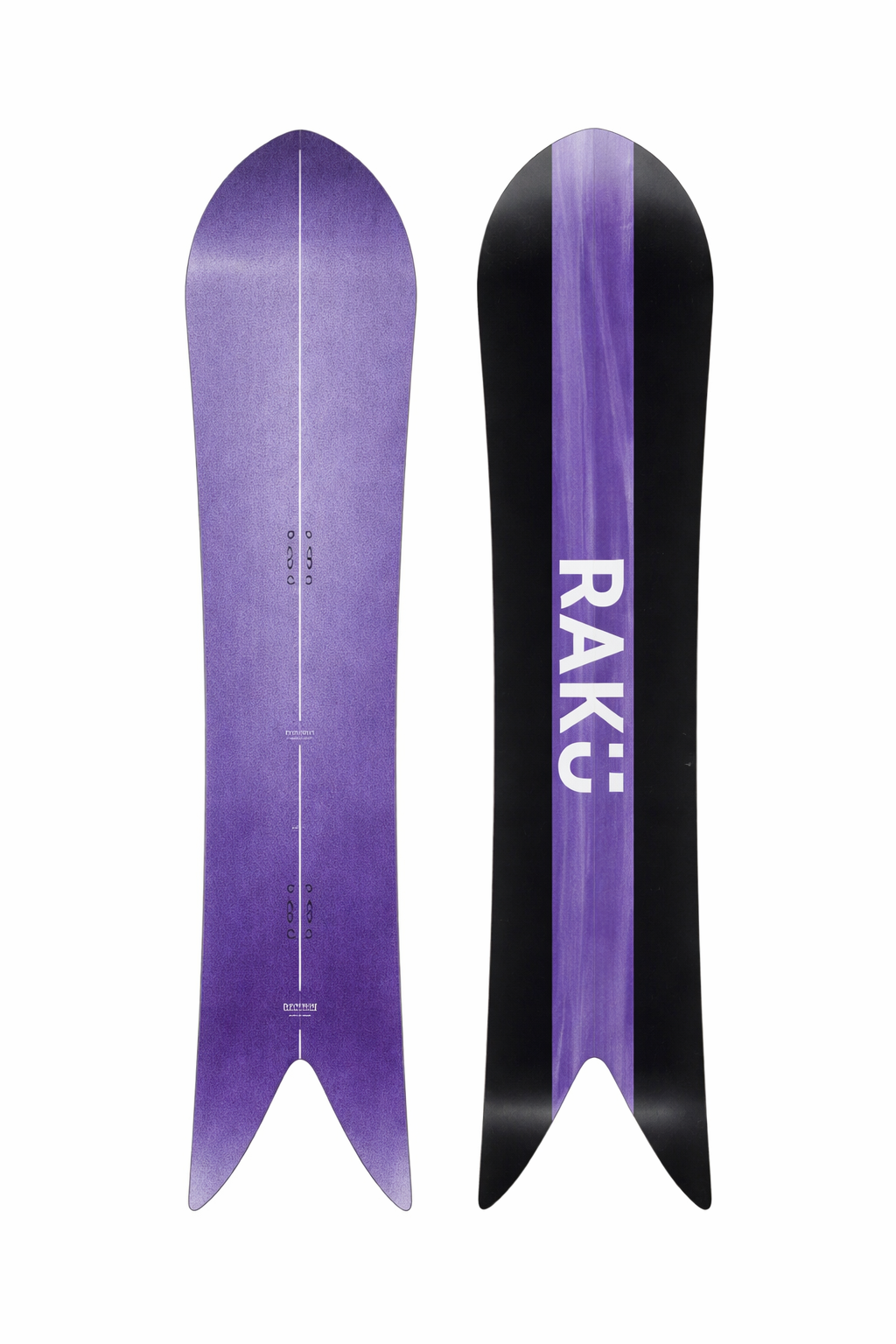 Сноуборд RAKU Swallowtail Light Purple