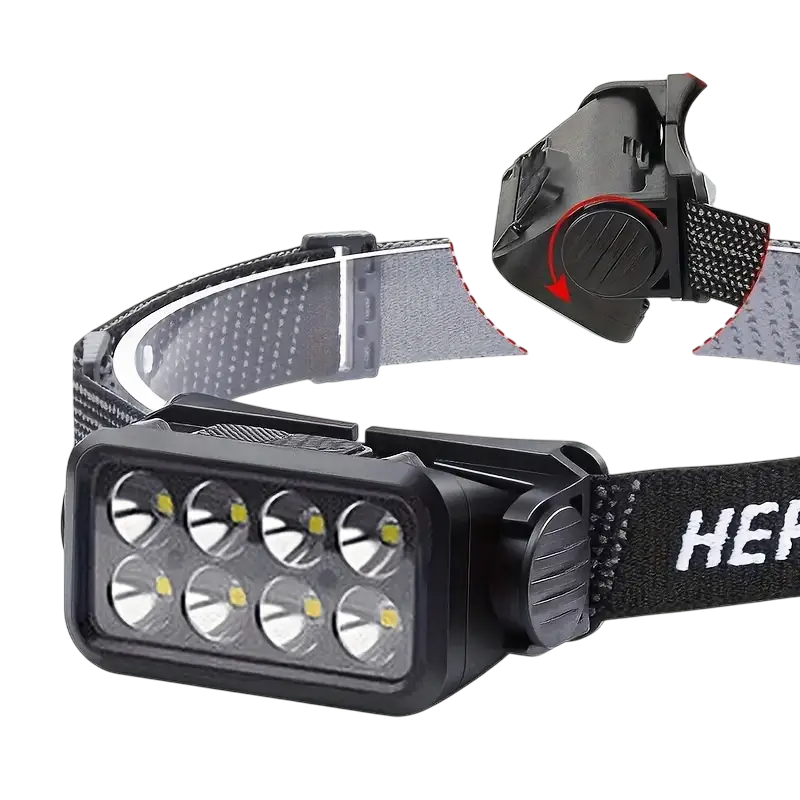 Фонарь налобный USB ультра-яркий 500lumen