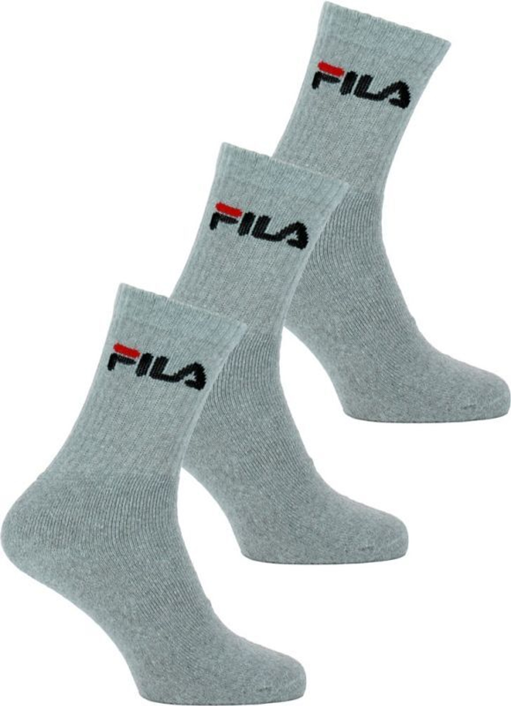 НОСКИ ВЫСОКИЕ СЕРЫЙ FILA TENNIS