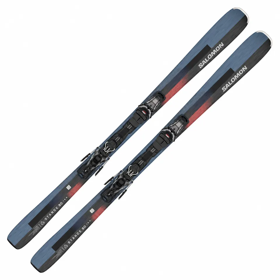 Горные лыжи Salomon Stance 80 Ti-C Frame 169 см с креплениями