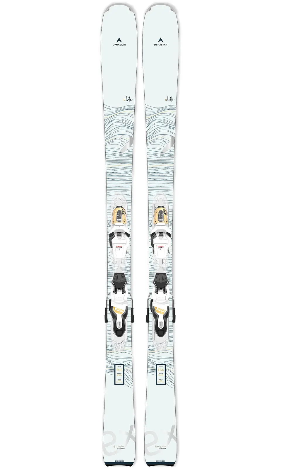 Женские горные лыжи Dynastar Exclusive Elite 2 148/156 см с креплениями