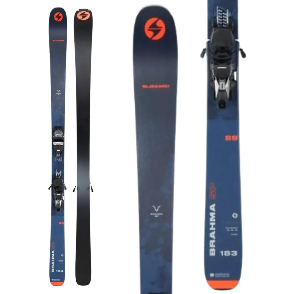 Горные лыжи Blizzard Brahma SP 88 159/165/171 см с креплениями