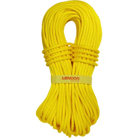 Верёвка динамическая TENDON Ambition 9,8 мм Yellow — 60 м