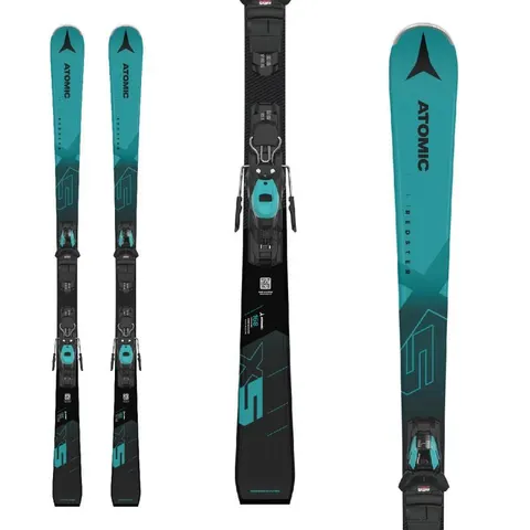Горные лыжи Atomic Redster X5 Blue TI Stabilizer 161 см с креплениями